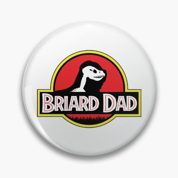 Item preview, (For Bright Background) Jurassic Briard Dad designed and sold by More Cute Dogs.