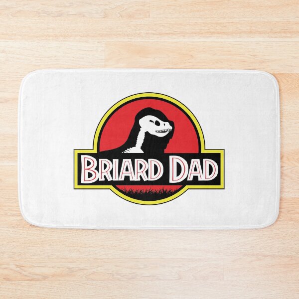Item preview, (For Bright Background) Jurassic Briard Dad designed and sold by More Cute Dogs.