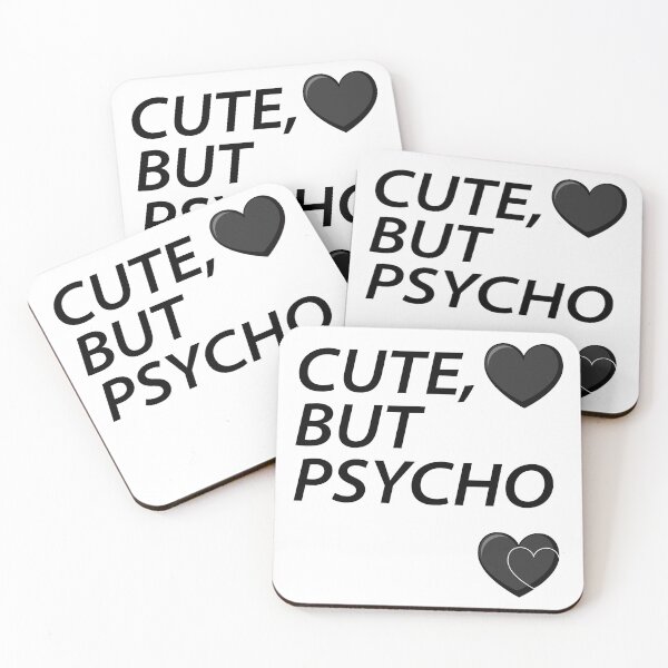 Item preview, Cute But Psycho designed and sold by RUMI-ART-PLANET.