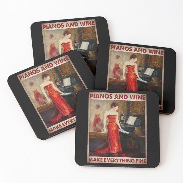 Item preview, Pianos And Wine Make Everything Fine designed and sold by hanryhodaky80.