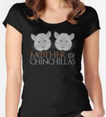 Mother of chinchillas Women's Fitted Scoop T-Shirt