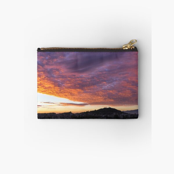 Item preview, View from a Penthouse - Glorious Sunrise Skyscape over Plovdiv Bulgaria designed and sold by Georgia Mizuleva.
