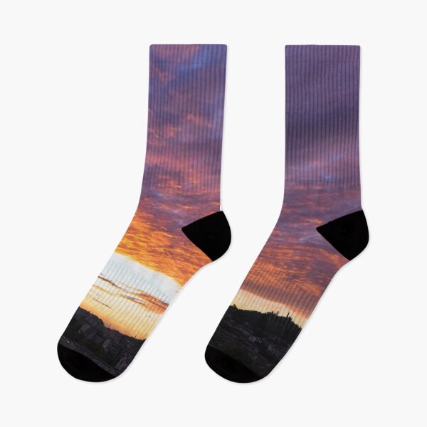 Item preview, View from a Penthouse - Glorious Sunrise Skyscape over Plovdiv Bulgaria designed and sold by Georgia Mizuleva.