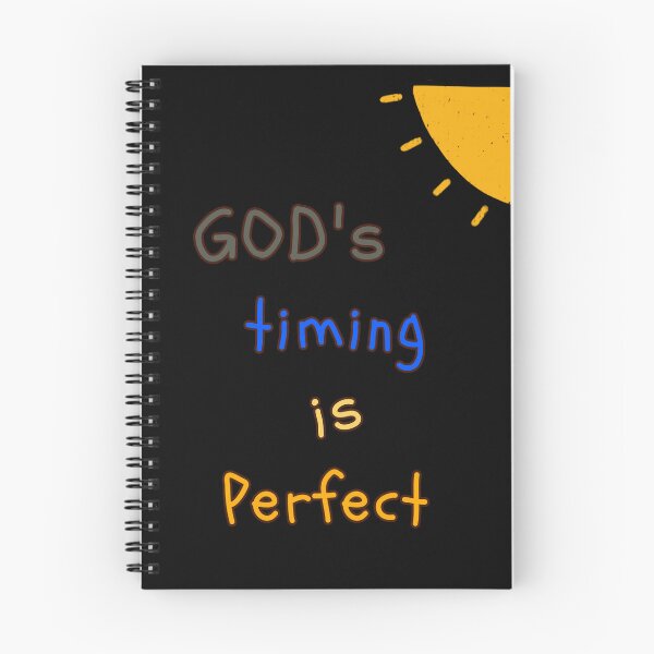 Item preview, God's timing is perfect designed and sold by FennyWijayaMomo.