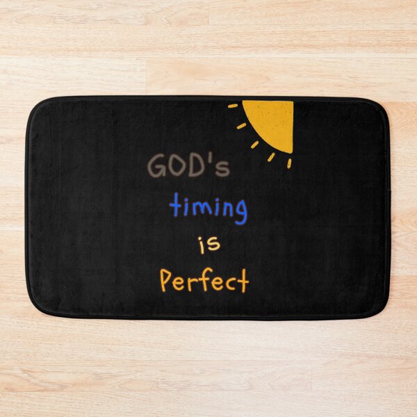Item preview, God's timing is perfect designed and sold by FennyWijayaMomo.