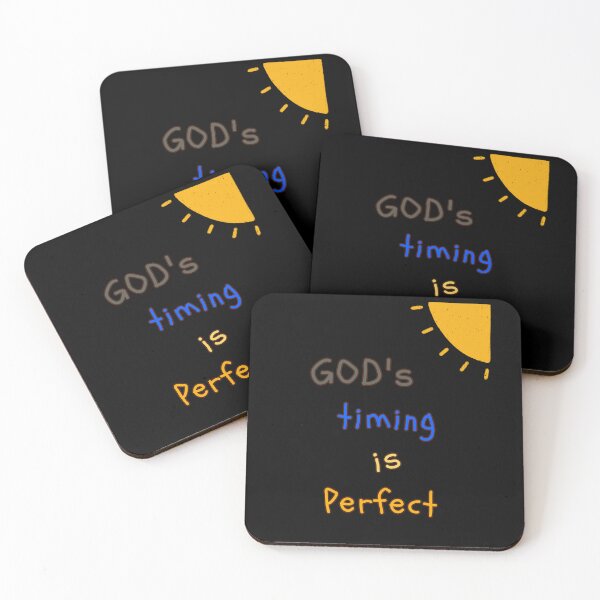 Item preview, God's timing is perfect designed and sold by FennyWijayaMomo.