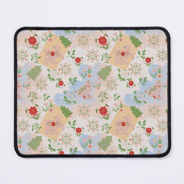 Vista previa del artículo con la obra «Diseño de patrón de superficie navideña folksy», diseñado y vendido por jteart.