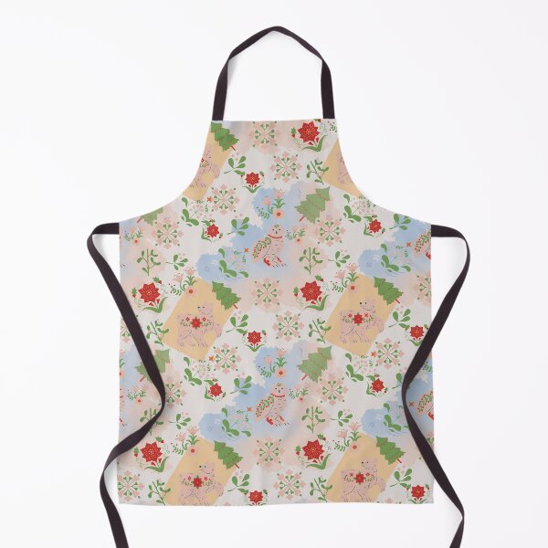 Vista previa del artículo con la obra «Diseño de patrón de superficie navideña folksy», diseñado y vendido por jteart.