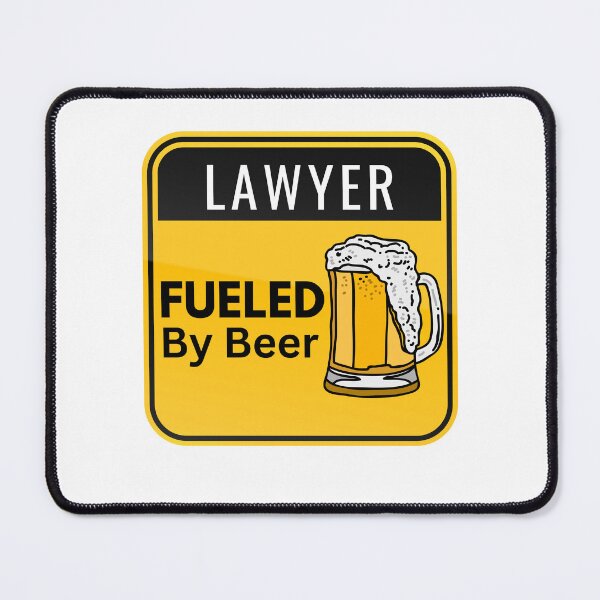 Item preview, Lawyer Fueled By Beer designed and sold by Quirky Dez.