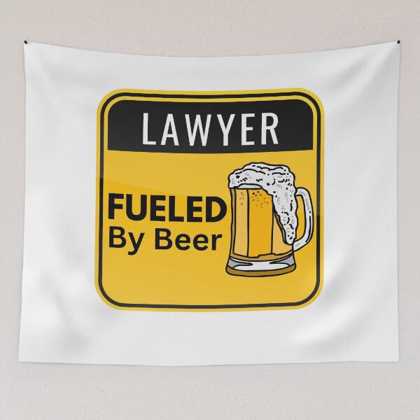 Item preview, Lawyer Fueled By Beer designed and sold by Quirky Dez.