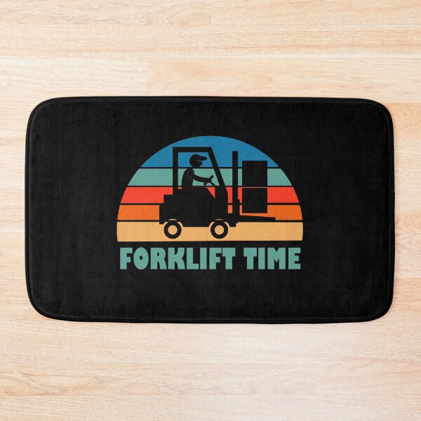 Item preview, Vintage Retro Forklift Time Forklift Driver  designed and sold by Rami Khalifah.