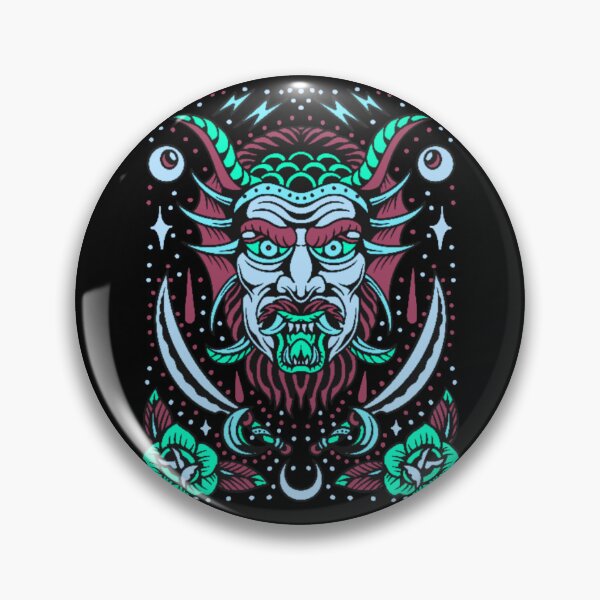 Artikelvorschau, Krampus - Tattoo-Stil entworfen und verkauft von Georgy09.