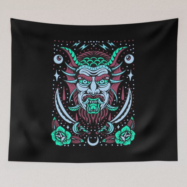 Item preview, Krampus - Tattoo Style  designed and sold by Georgy09.