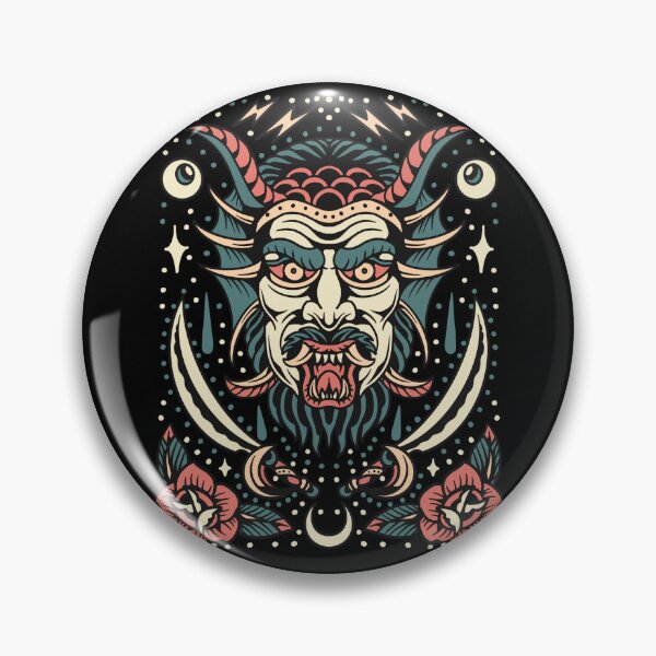 Item preview, Krampus - Tattoo Style Vintage Retro designed and sold by Georgy09.