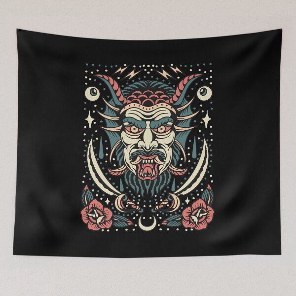 Item preview, Krampus - Tattoo Style Vintage Retro designed and sold by Georgy09.