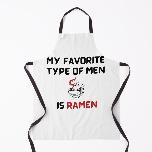 Item preview, My favorite type of men is ramen | Ramen quotes designed and sold by budgetostrich.