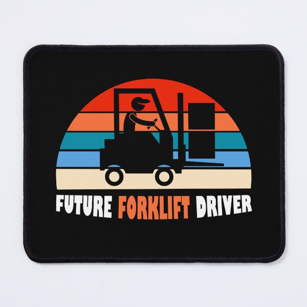 Item preview, Vintage Retro Forklift Time Forklift Driver designed and sold by Rami Khalifah.