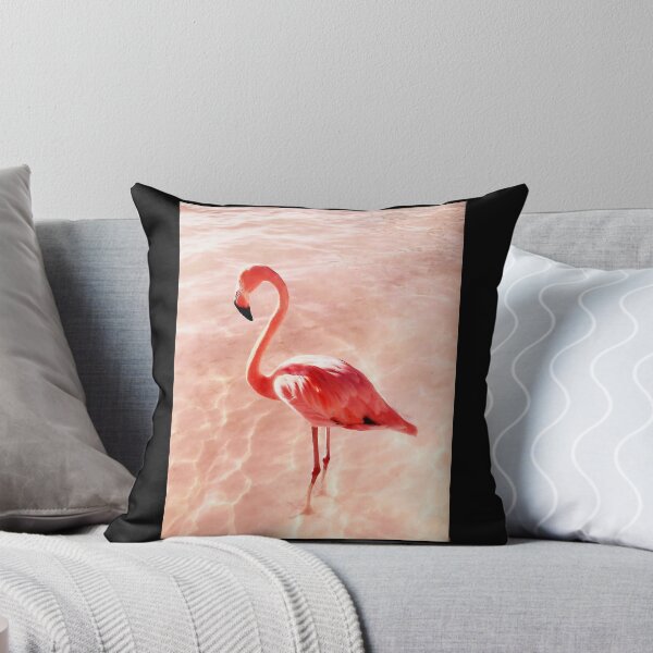 Item preview, Pink Flamingo Tropical Blush Pink Flamingo Wall Art designed and sold by roherweaders33.