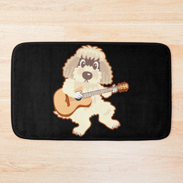Item preview, Cute Labradoodle Plays Guitar designed and sold by UnknownArtistt.