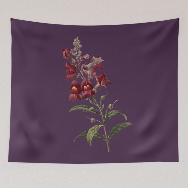 Item preview, Vintage Snapdragons Decorations T-Shirts for women designed and sold by netdota.
