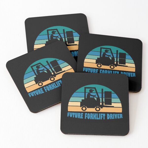 Item preview, Vintage Retro Forklift Time Forklift Driver  designed and sold by Rami Khalifah.