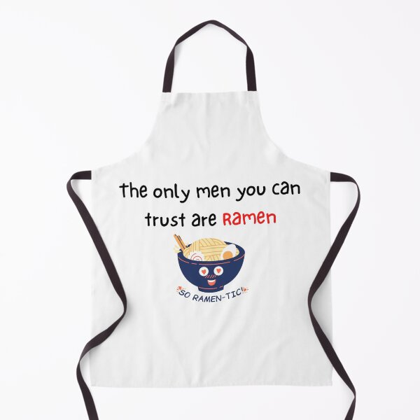 Item preview, The only men you can trust are Ramen | Ramen quotes designed and sold by budgetostrich.