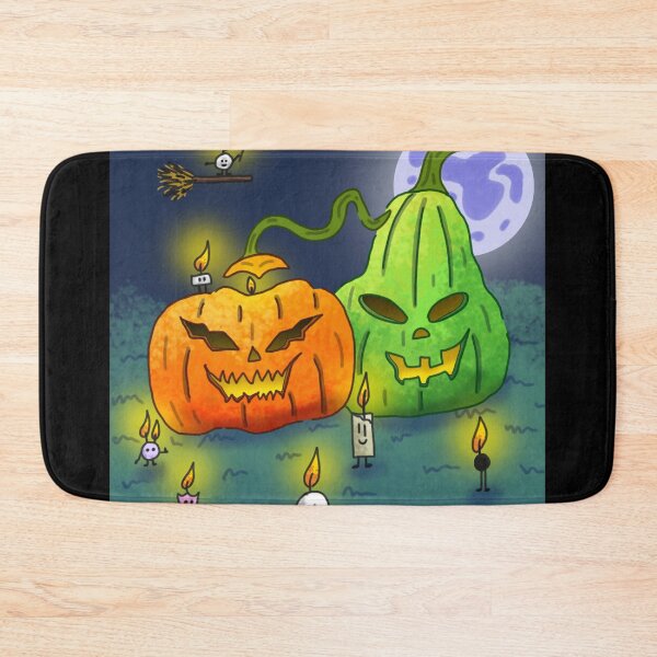 Item preview, Pumpkins with magic candles designed and sold by luisquevedop.