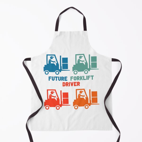 Item preview, Vintage Retro Forklift Time Forklift Driver designed and sold by Rami Khalifah.