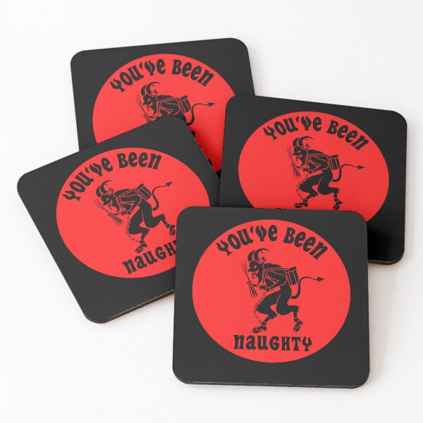 Artikelvorschau, Du warst Naughty Krampus - Black and Red entworfen und verkauft von Georgy09.