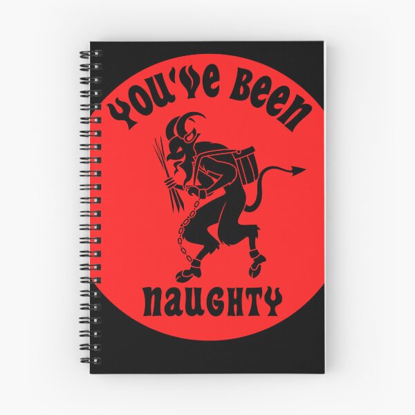 Item preview, You've been Naughty Krampus - Black and Red designed and sold by Georgy09.