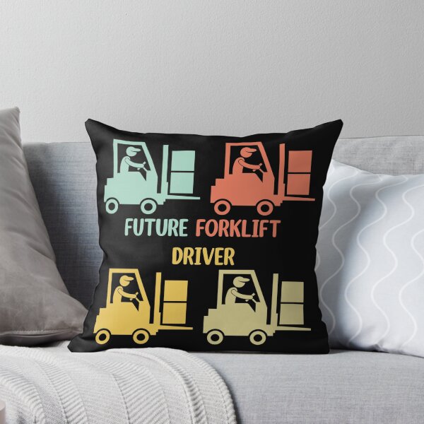Item preview, Vintage Retro Forklift Time Forklift Driver designed and sold by Rami Khalifah.
