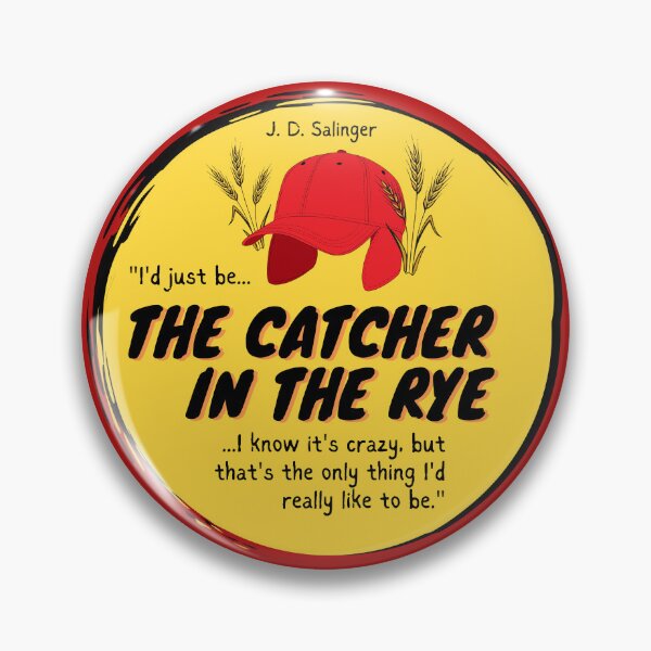 Item preview, The Catcher in the Rye - J. D. Salinger Classic YA Literature Book Simple Minimal Aesthetic designed and sold by weboftigers.