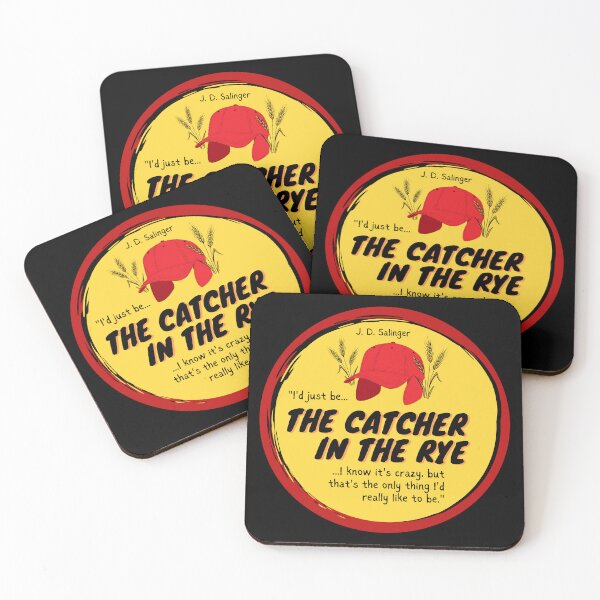 Item preview, The Catcher in the Rye - J. D. Salinger Classic YA Literature Book Simple Minimal Aesthetic designed and sold by weboftigers.