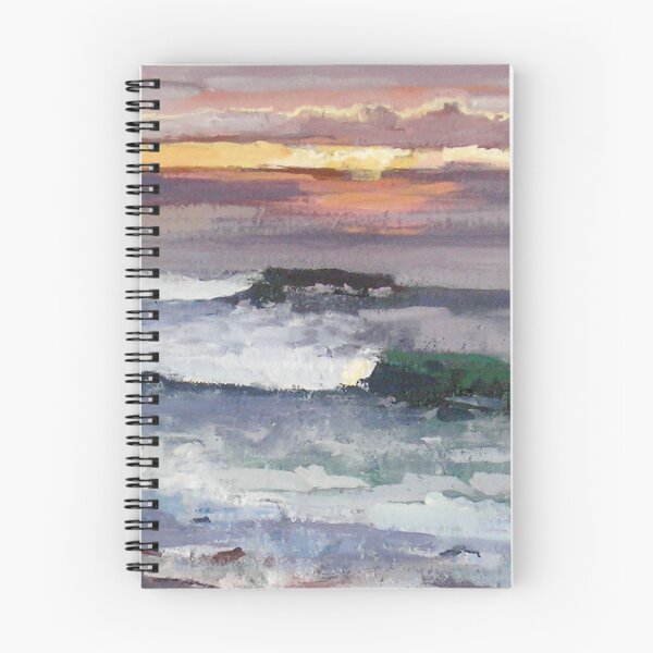 Item preview, Wind-n-Sea Sunset Longboard LaJolla Californiawaves designed and sold by lynnGrayson.