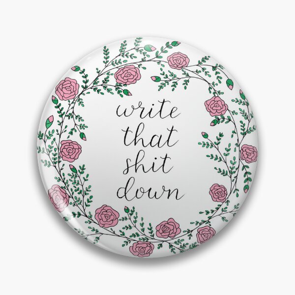 Item preview, Write That Shit Down!  (Pink) designed and sold by morningbee.