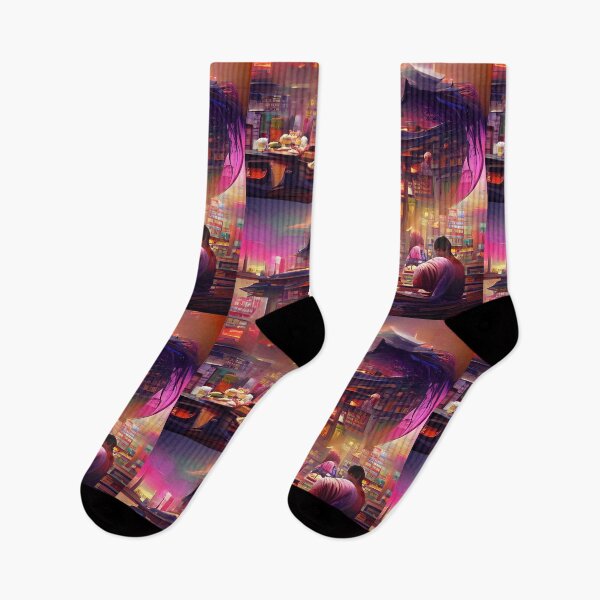 Item preview, Ramen Terrace | Cyberpunk| Ramen near me designed and sold by PsychicLove.