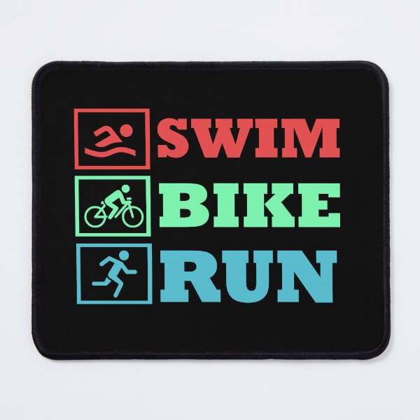 Item preview, swimming cycling running swim bike running designed and sold by Rami Khalifah.