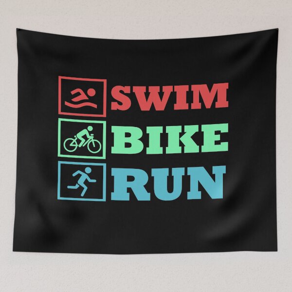 Item preview, swimming cycling running swim bike running  designed and sold by Rami Khalifah.