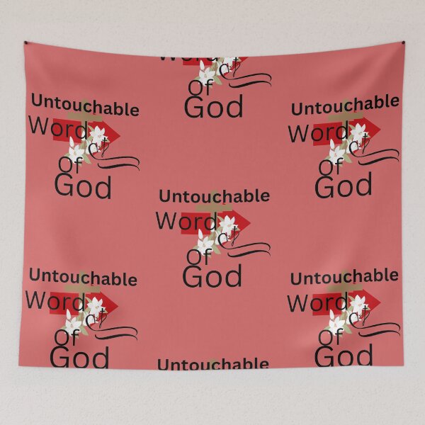 Item preview, Untouchable Word of God  designed and sold by mericka.