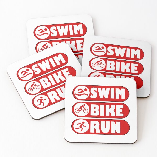 Item preview, Swimming cycling running swim bike running  designed and sold by Rami Khalifah.
