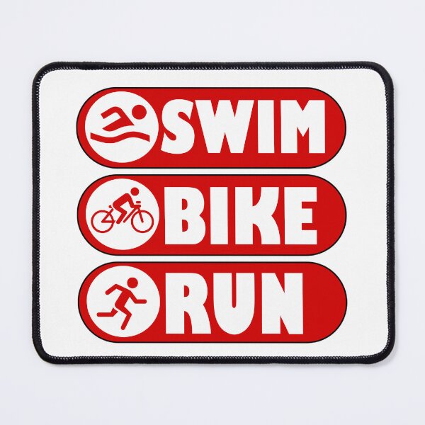 Item preview, Swimming cycling running swim bike running designed and sold by Rami Khalifah.