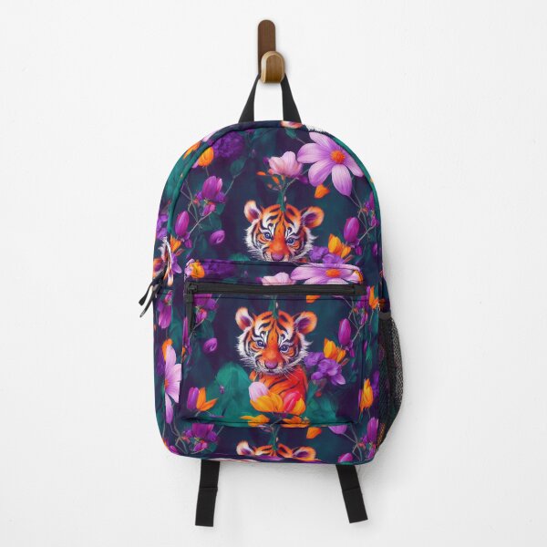 Item preview, Baby Tiger Blossoms | Kid's Room | Animated | Fun | Colorful designed and sold by RomantzArtMind.