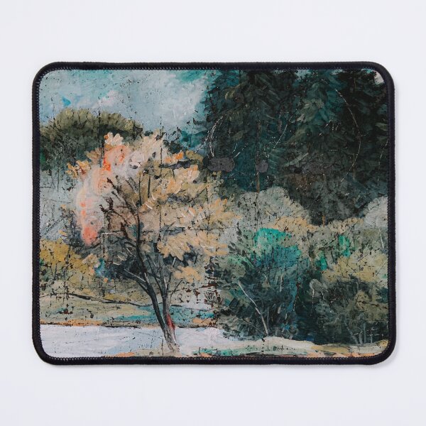 Item preview, wooded river bank designed and sold by Nafeesdesign.