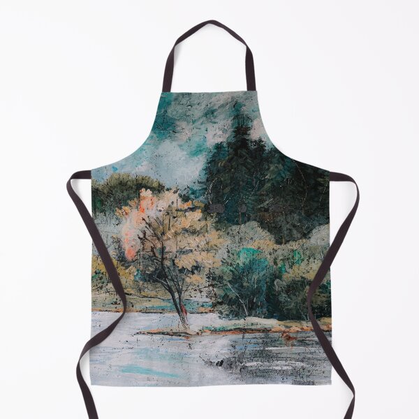 Item preview, wooded river bank designed and sold by Nafeesdesign.