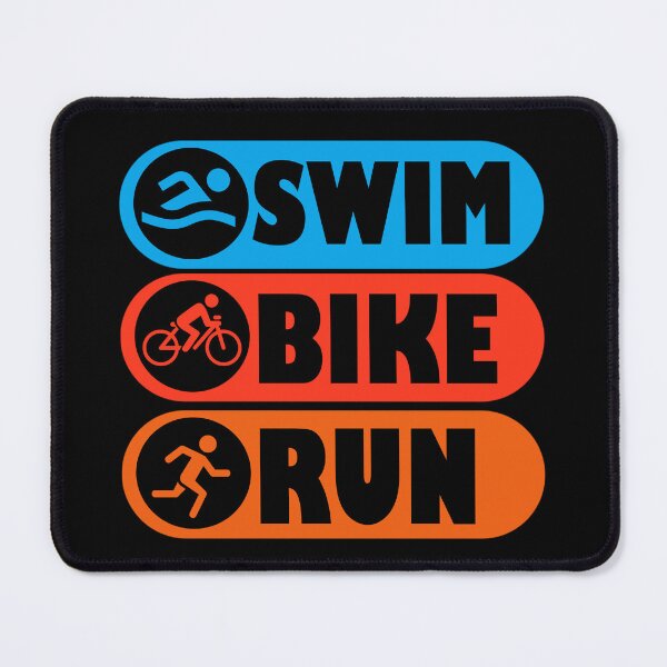 Item preview, Swimming cycling running swim bike running designed and sold by Rami Khalifah.