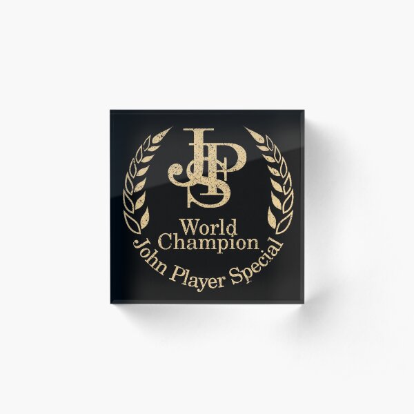 John Player Special Racing - World Champions Acrylic Block