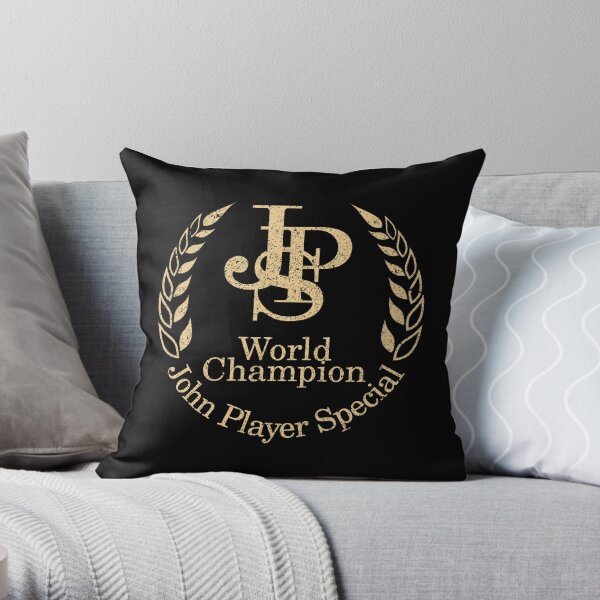 John Player Special Racing - World Champions Throw Pillow