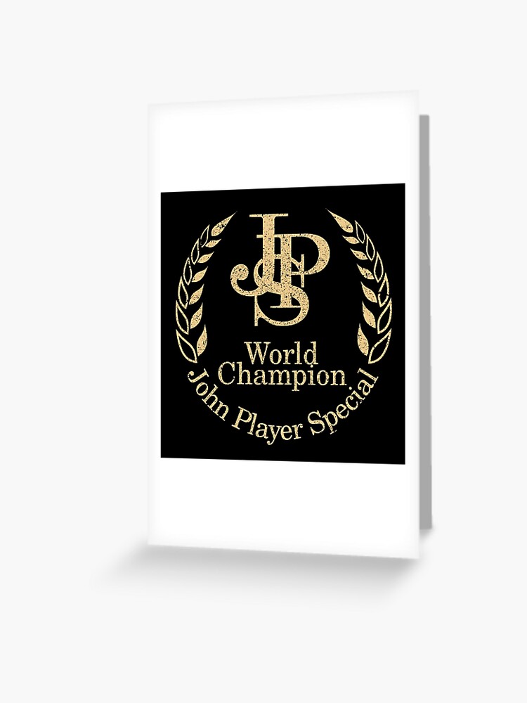 JOHN PLAYER SPECIAL TEAM LOTUS METAL SIGN,FORMULA ONE WORLD CHAMPIONS.CLASSIC.