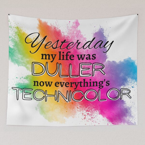 Item preview, Now Everything's Technicolor designed and sold by sticktosunshine.