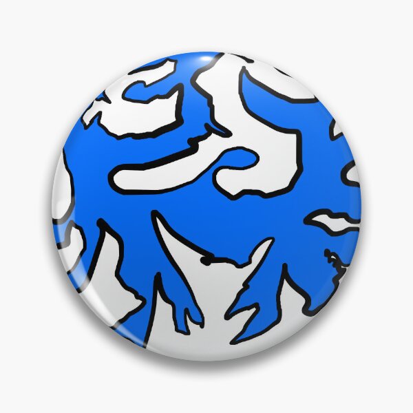 Item preview, abstract art in blue designed and sold by OsvaldoRamosArt.